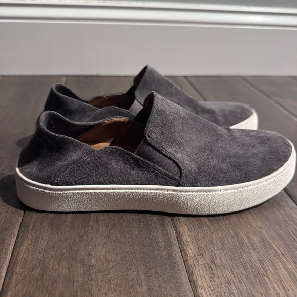 Steve Madden Shoes - Steve Madden Fayna Dark Gray Slip On Fashion Sneakers 8